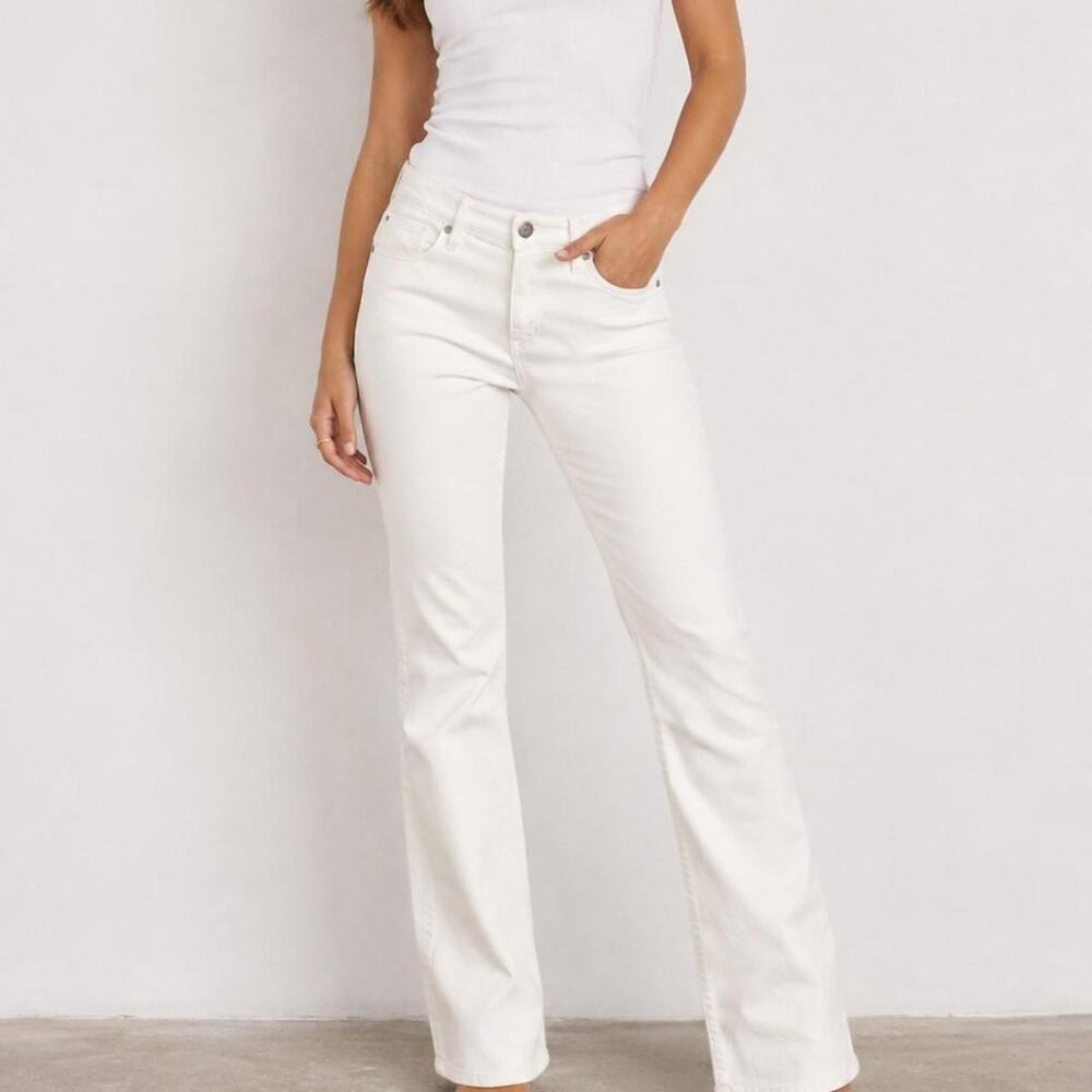 Lucky brand white jeans size